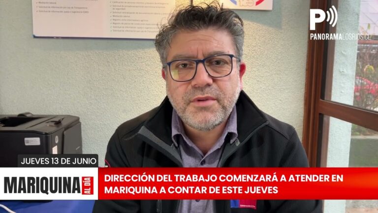 Dirección del Trabajo comenzará a atender en Mariquina a contar de este jueves